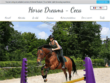 Tablet Screenshot of horse-dreams.com